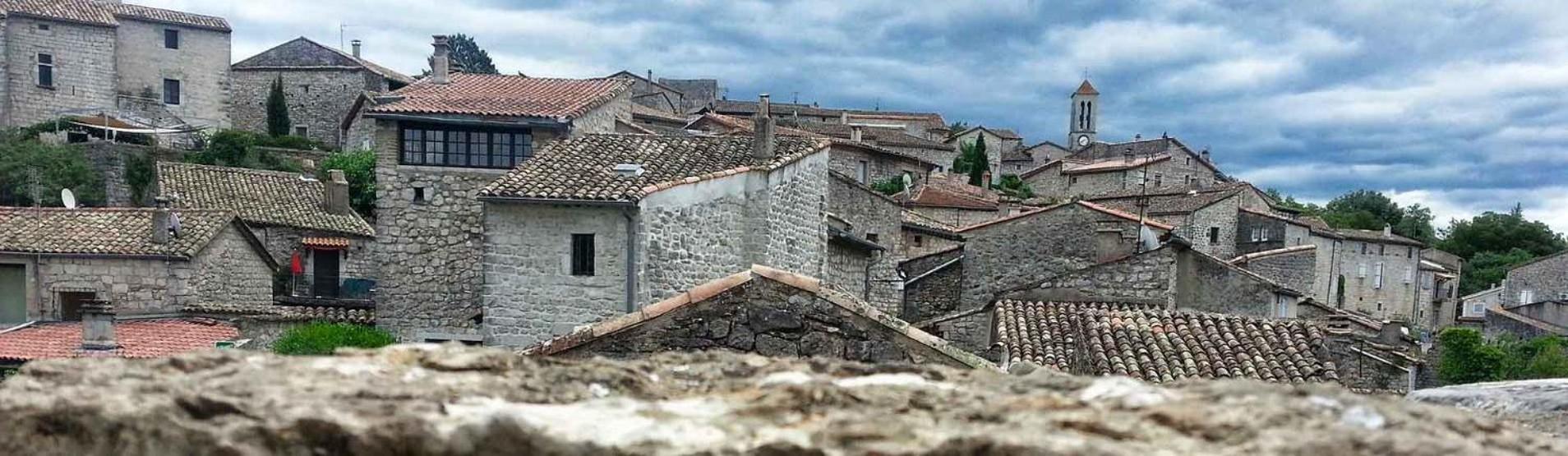 Maison Pierre Et Voute Au Coeur Du Village Balazuc Exterior photo